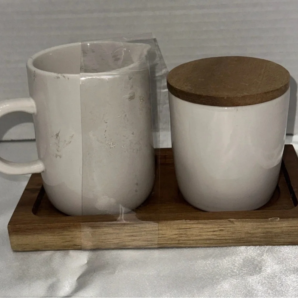 Rae Dunn‎ SUGAR & CREAM Set